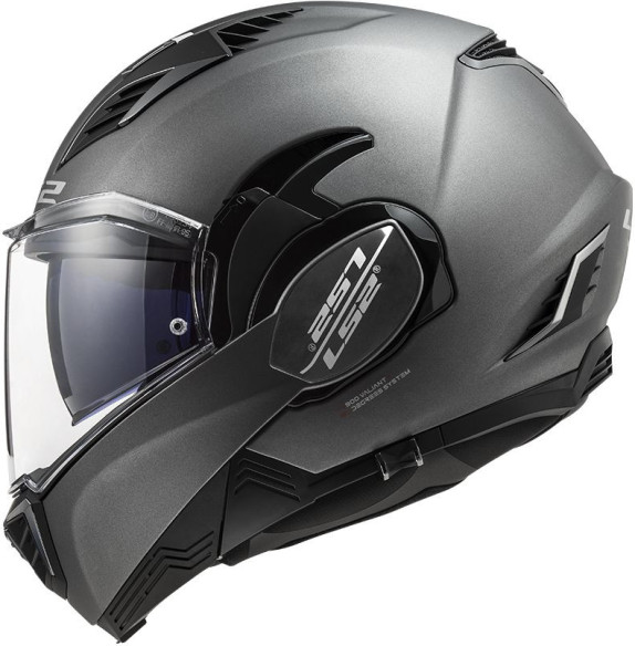 Casca Moto Flip-Up FF900 Valiant Ii Solid Matt Titanium