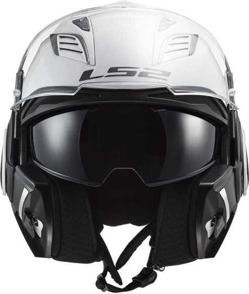 Casca Moto Flip-Up FF900 Valiant Ii Solid White