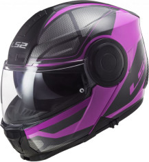 Casca Moto Flip-Up FF902 Scope Axis Negru Roz