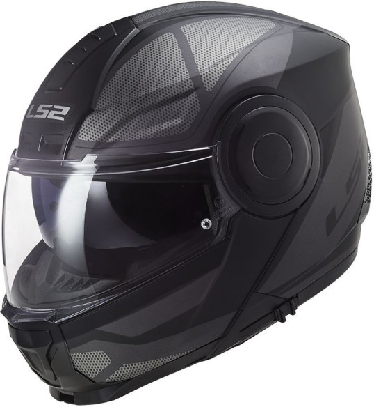 Casca Moto Flip-Up FF902 Scope Axis Negru Titanium