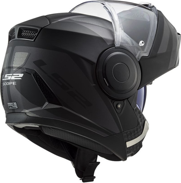 Casca Moto Flip-Up FF902 Scope Axis Negru Titanium