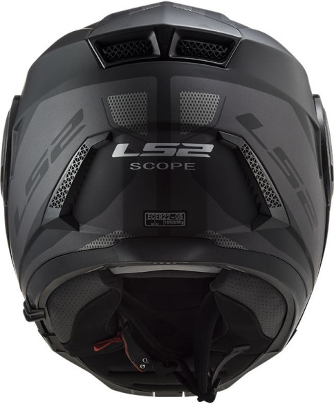Casca Moto Flip-Up FF902 Scope Axis Negru Titanium