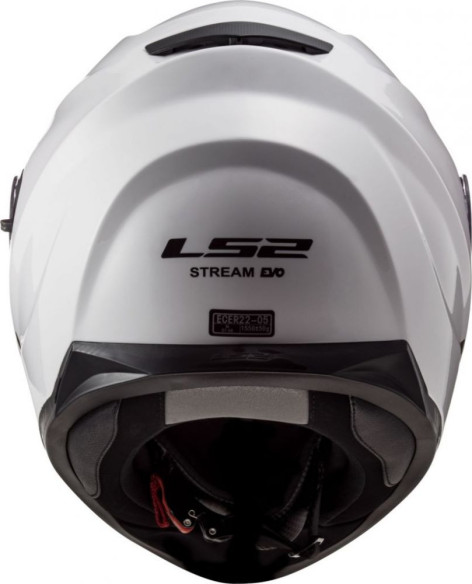 Casca Moto Full/Face FF320 Stream Evo Alb Lucios