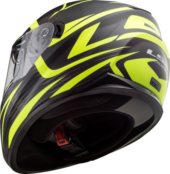 Casca Moto Full/Face FF320 Stream Evo Jink Negru Mat/Galben