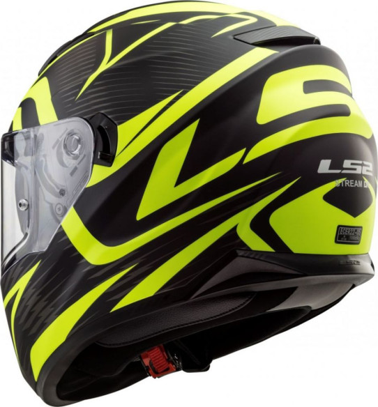 Casca Moto Full/Face FF320 Stream Evo Jink Negru Mat/Galben