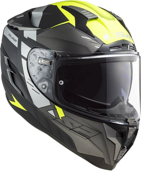 Casca Moto Full/Face FF327 Challenger Allert M. Titan.H/V Yellow