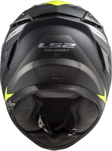 Casca Moto Full/Face FF327 Challenger Allert M. Titan.H/V Yellow