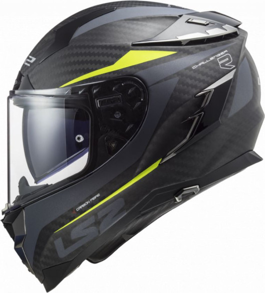 Casca Moto Full/Face FF327 Challenger C Drone Galben Mat
