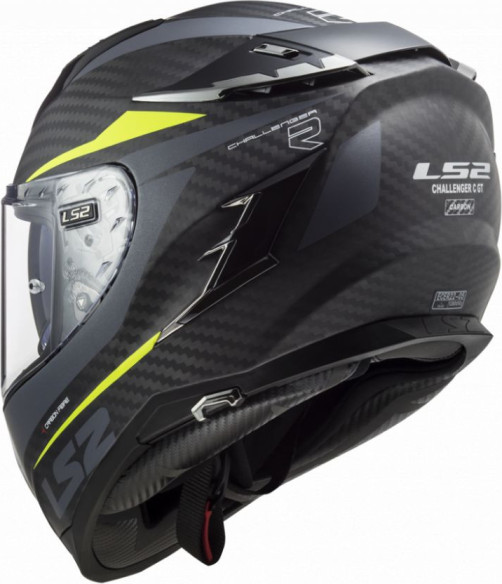 Casca Moto Full/Face FF327 Challenger C Drone Galben Mat
