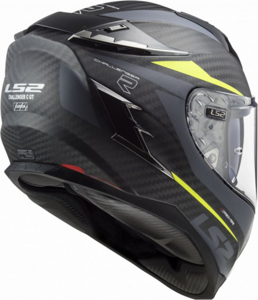 Casca Moto Full/Face FF327 Challenger C Drone Galben Mat