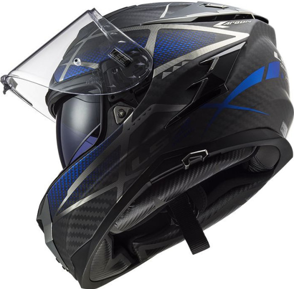 Casca Moto Full/Face FF327 Challenger C Konic Albastru Mat