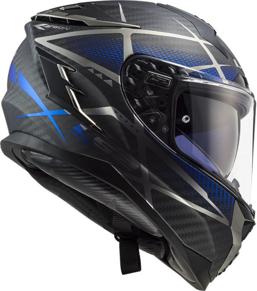 Casca Moto Full/Face FF327 Challenger C Konic Albastru Mat