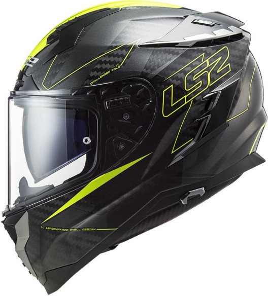 Casca Moto Full/Face FF327 Challenger CT2 Fold Gloss H/V Yellow