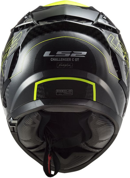 Casca Moto Full/Face FF327 Challenger CT2 Fold Gloss H/V Yellow