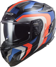 Casca Moto Full/Face FF327 Challenger Galactic C GL.Albastru Portocaliu