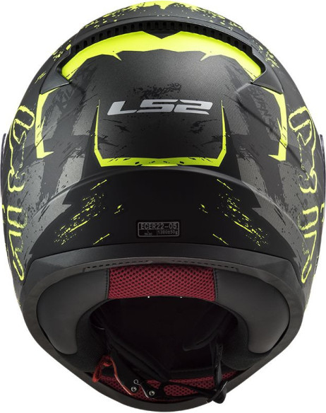Casca Moto Full/Face FF353 Rapid Naughty Matt Black H/V Yellow