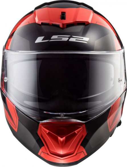 Casca Moto Full/Face FF390 Breaker Physics Negru Rosu