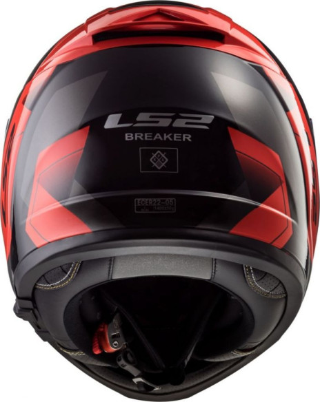 Casca Moto Full/Face FF390 Breaker Physics Negru Rosu