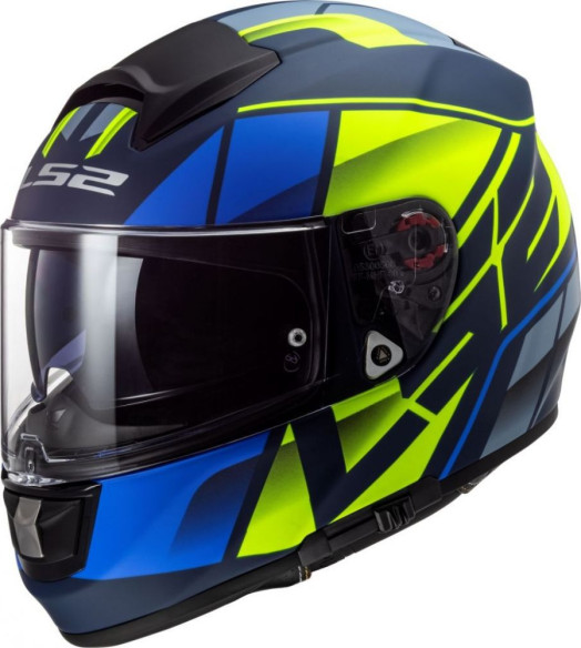 Casca Moto Full/Face FF397 Vector FT2 Kripton Albastru Mat HI