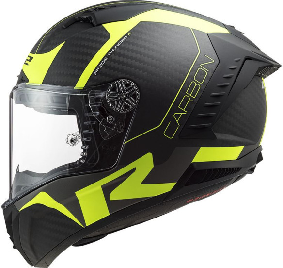 Casca Moto Full/Face FF805 Thunder C Racing1 Matt H/V Yellow