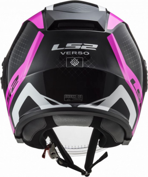 Casca Moto Jet OF570 Verso Marker Matt Black Violet