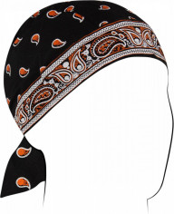 Bandana Clscband Orange/Black Z197