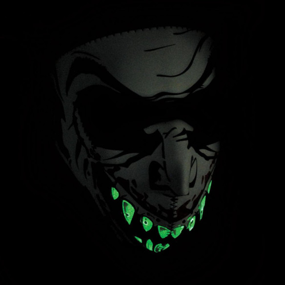 Masca Fata Full Face Glow-in-the-dark Vampire One Size Wnfm067g