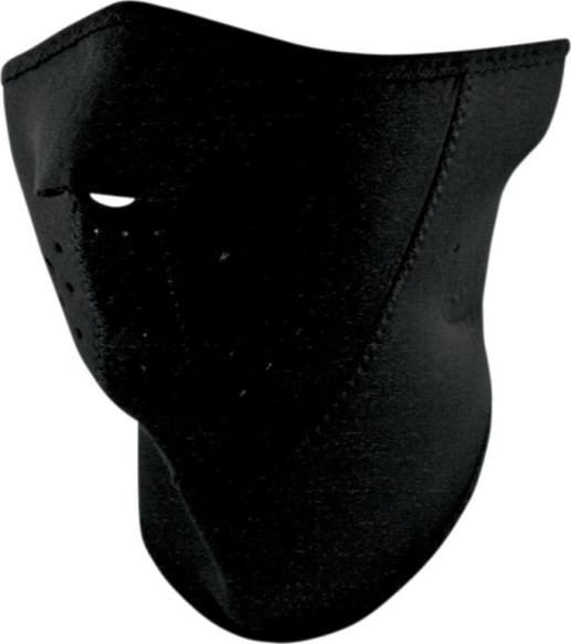 Masca Fata Half Face 3-panel With Neck Shield Black One Size Wnfm114h3