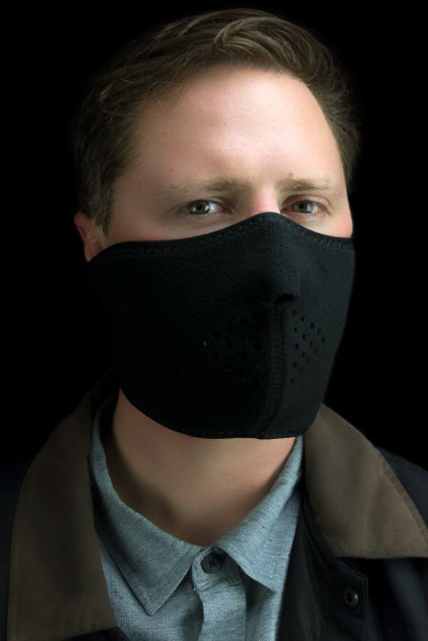 Masca Fata Half Face Black One Size Wnfm114h