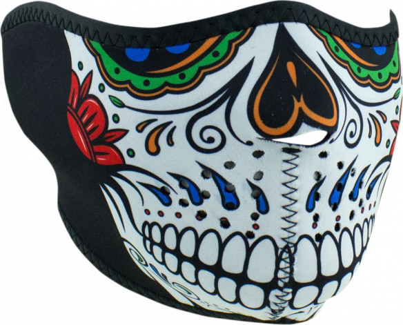 Masca Fata Half Face Muerte Skull One Size Wnfm413h