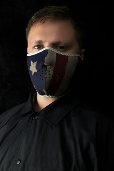 Masca Fata Half Face Patriot One Size Wnfm408h