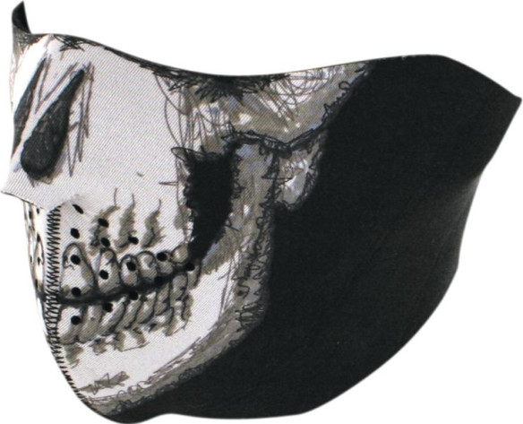 Masca Fata Half Face Skull Face One Size Wnfm002h