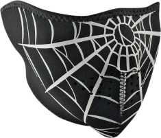 Masca Fata Half Face Spider Web One Size Wnfm055h