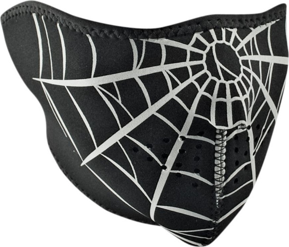 Masca Fata Half Face Spider Web One Size Wnfm055h