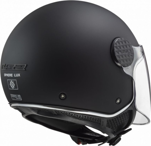 Casca Moto Jet OF558 Sphere Lux Matt Black