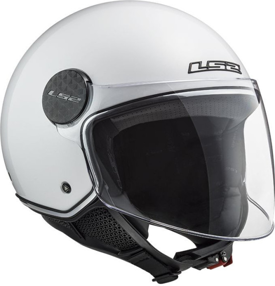 Casca Moto Jet OF558 Sphere Lux White