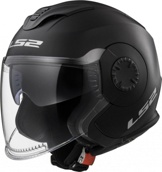 Casca Moto Jet OF570 Verso Single Mono Matt Black