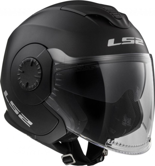 Casca Moto Jet OF570 Verso Single Mono Matt Black
