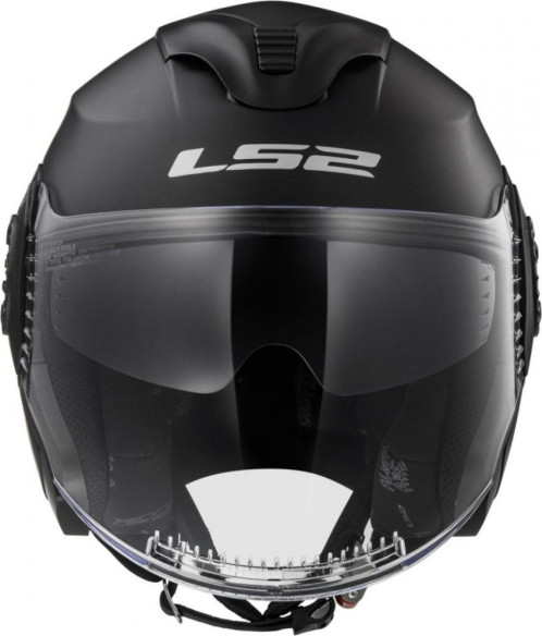 Casca Moto Jet OF570 Verso Single Mono Matt Black