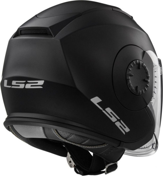 Casca Moto Jet OF570 Verso Single Mono Matt Black