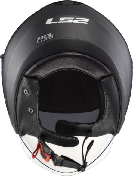 Casca Moto Jet OF573 Twister Ii Single Mono Matt Negru