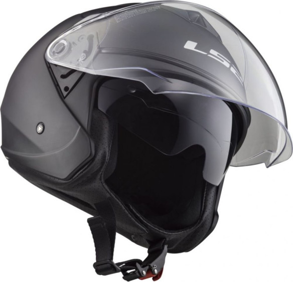 Casca Moto Jet OF573 Twister Ii Single Mono Matt Negru