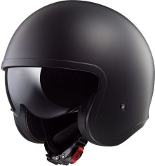 Casca Moto Jet OF599 Spitfire Matt Negru