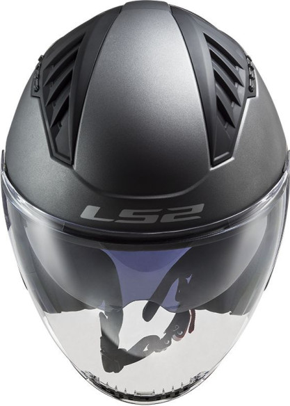 Casca Moto Jet OF600 Copter Matt Titanium