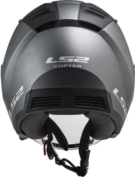 Casca Moto Jet OF600 Copter Matt Titanium