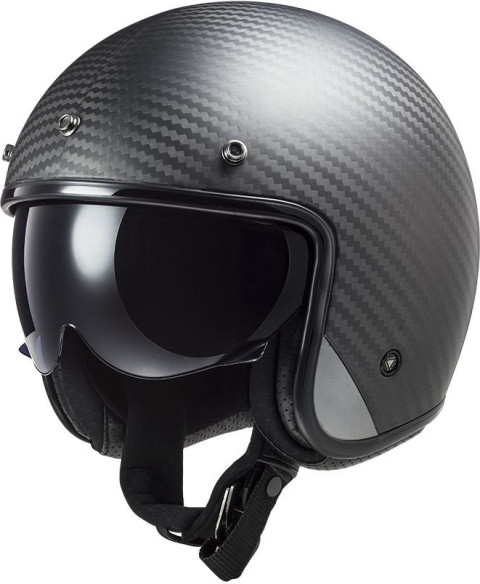 Casca Moto Open Face OF601 BOB Carbon Black 23