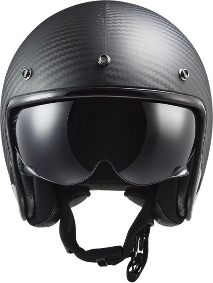 Casca Moto Open Face OF601 BOB Carbon Black 23