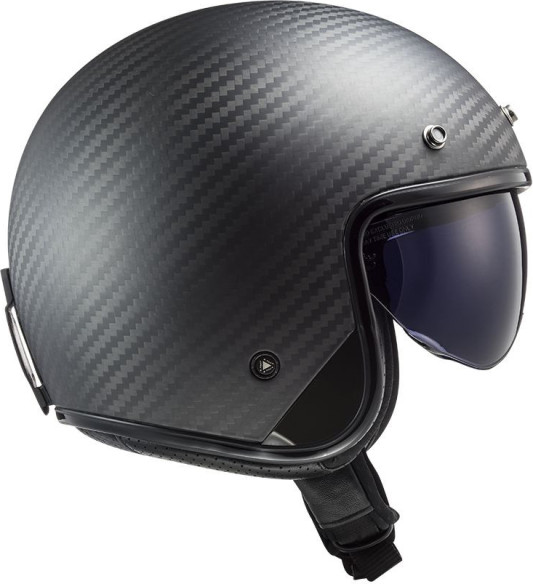 Casca Moto Open Face OF601 BOB Carbon Black 23