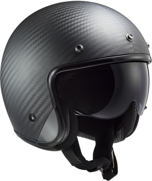 Casca Moto Open Face OF601 BOB Carbon Black 23