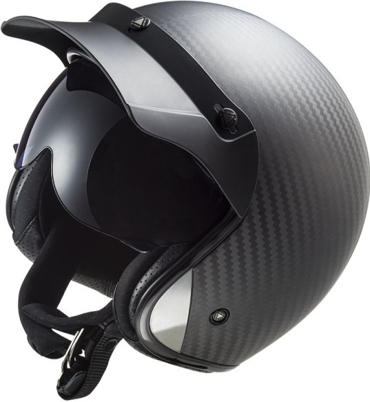 Casca Moto Open Face OF601 BOB Carbon Black 23